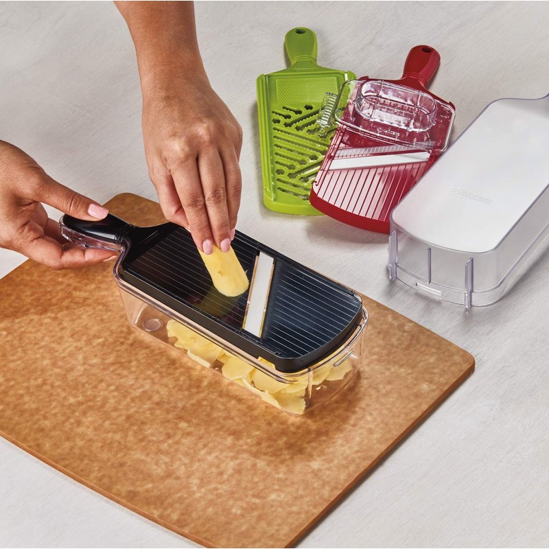 Kyocera Slice and Grate Set, Black/Red/Green