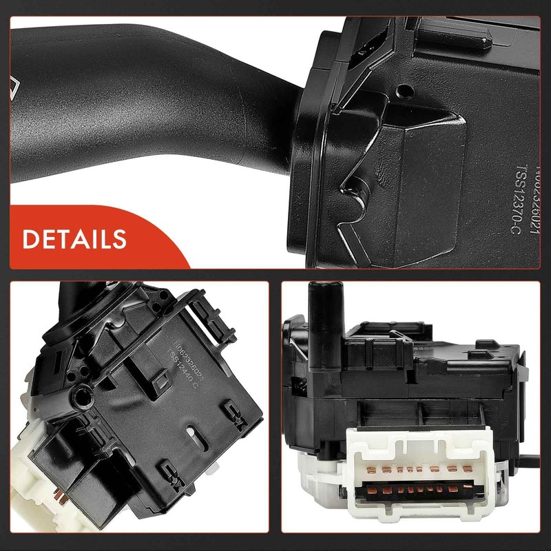A-Premium Turn Signal Switch, Headlight Dimmer Multifunction Switch Compatible with