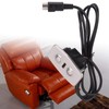 Electric Sofa Recliner Chair with 2 Buttons Hand Control with