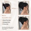 Vigorous Messy Bun Hair Piece for Women - 2PCS Synthetic