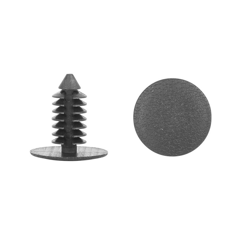 X AUTOHAUX 30pcs 9mm Hole Dia Plastic Bolt Rivet Trim