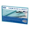 MILAN Carving Block for Artists Engraving Plate, Blue, Medium 15
