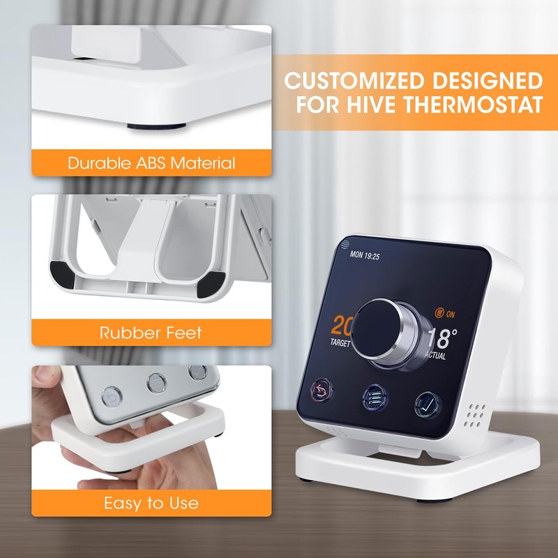 Aieve Stand for Hive Thermostat,Stands Holder Mounting Bracket Accessories Compatible