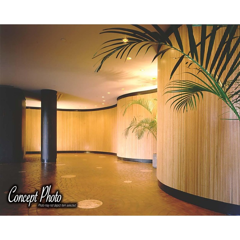 4ft x 4ft Unfinished Maple Veneer Flexible Tambour Wall Panel