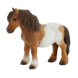 Bullyland 62566 - Spielfigur Shetlandpony, ca. 9 cm, detailgetreu, PVC-frei, ideal als kleines Geschenk für Kinder ab 3 Jahren