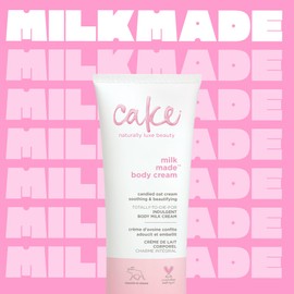 Cake Beauty, Shea Butter Body Cream Body Lotion For Women Dry Skin, Basic, Milk Made Indulgent, 7 Fl Oz