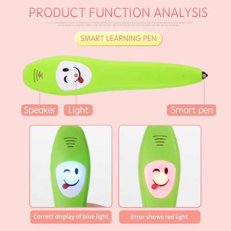 Electronic English Book with Smart Logic Learning Pen Early Education