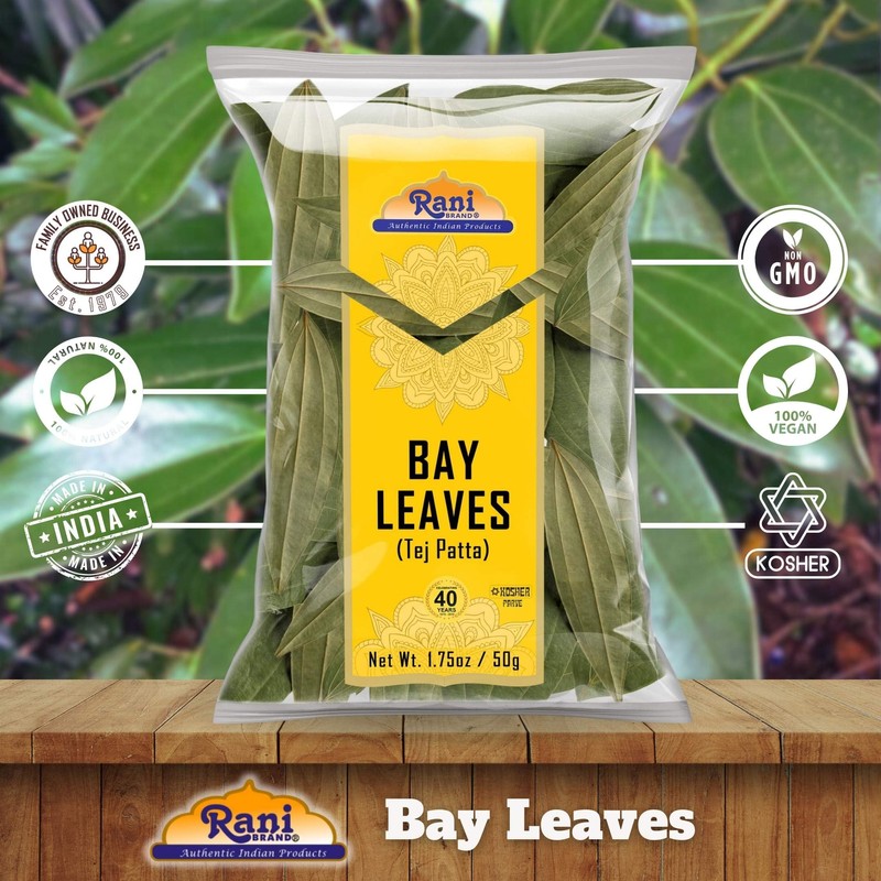 Rani Bay Leaf (Leaves) Whole Spice Hand Selected Extra Large
