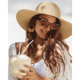 JM Fully Magnified Reading Sunglasses Women with Spring Hinge, Fashion Square Sun Readers with UV Protection 3 Pack +1.25