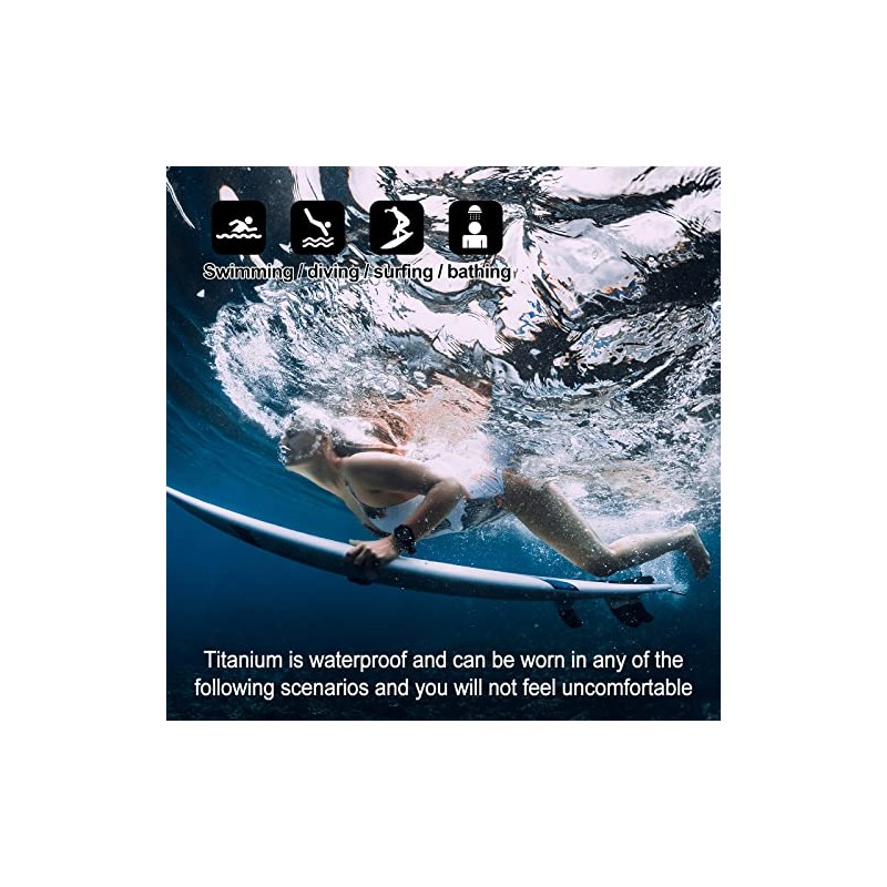 ESHIONER 1 x Nose Piercing Stud G23 Titanium Hypoallergenic, Titanium