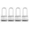 Master Lock M5XQLJ Magnum Heavy Duty Outdoor Padlock with Key,