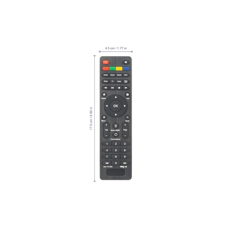 Replacement Remote Control Compatible with JADOO TV 4, 4S, 5,