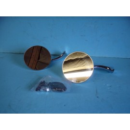 Dales MFG. 1932 1933 1934 1935 1936 1937 1938 Ford Hot Rod Round Head Swan Neck Mirrors