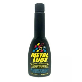 Metal Lube Engine Treatment, Anti-Friction 4 Cycle Motorcycle 4Oz - 1 Bottle