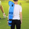 Nylon Portable Waterproof Children Soft Foldable Golf Club Bag for