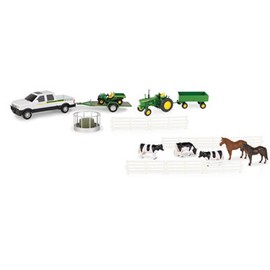 John Deere Tomy 20 Piece Value Set (1:32 Scale)