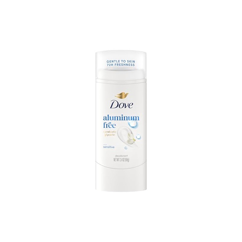 Dove Deodorant Stick Sensitive for 72 Hour Odor Protection Aluminum