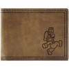 Mario Party Classic Pose Embossed Character Brown ID and Card