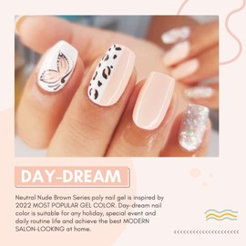 Makartt Poly Nail Gel, 50 ml, Builder Gel, Nail Extension Gel, for Technicians, Starters, DIY Salon, Art Nails