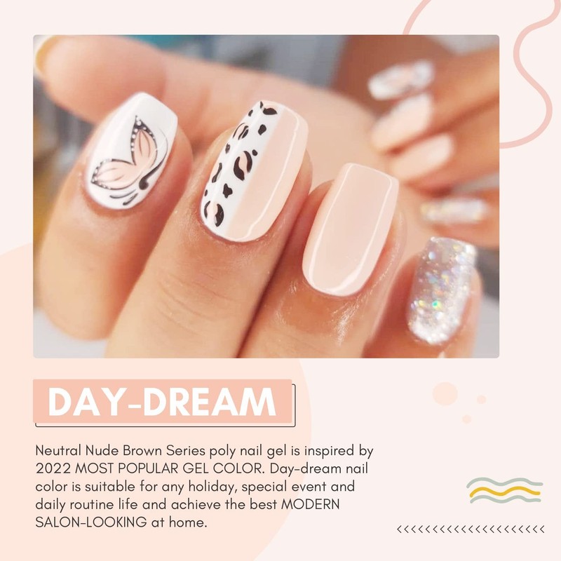 Makartt Poly Nail Gel, 50 ml, Builder Gel, Nail Extension