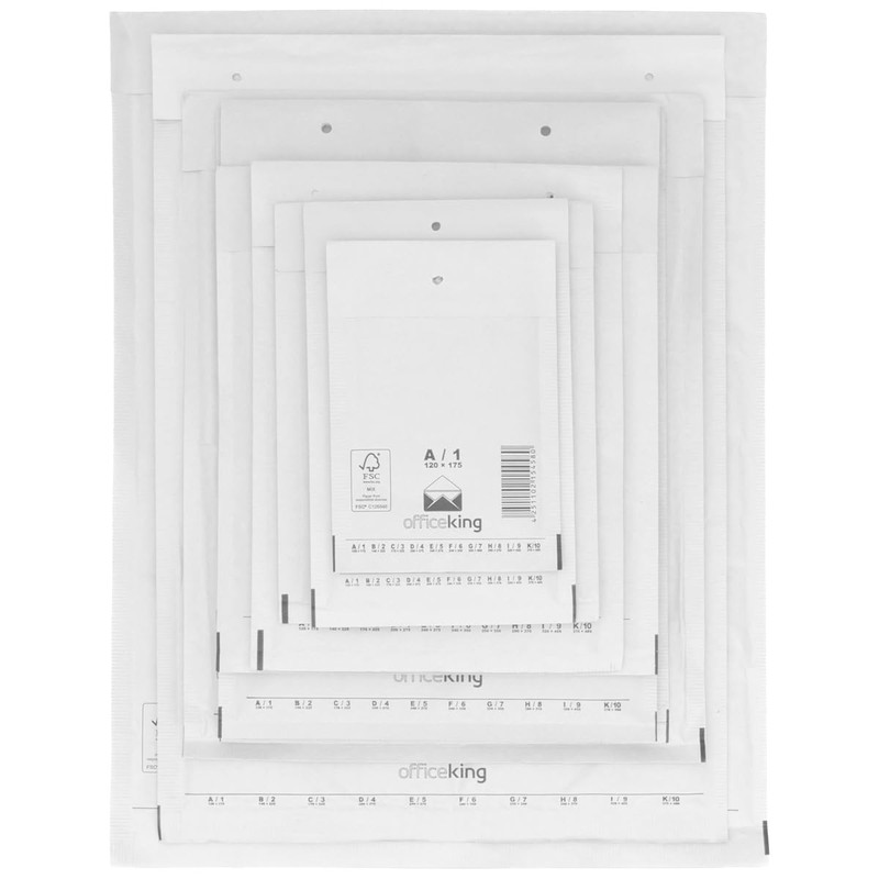 officeking Padded Padded Envelopes D4 200 x 275 mm DIN