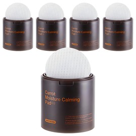 Mediheal Carrot Moisture Soothing Pads 250ml, 60 pads, 5 packs / 메디힐 당근 수분 진정 패드 250ml, 60매입, 5개