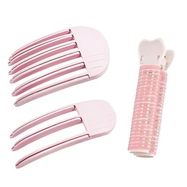 XUZOPIM Pack of 3 Volume Clips for Hairline Volume Hair Curlers Volume Clips Hair 3/6 Teeth Traceless Hair Clip Fluffy Hair Volumiser Clips Hair Root Lifting Clips for Men and Women