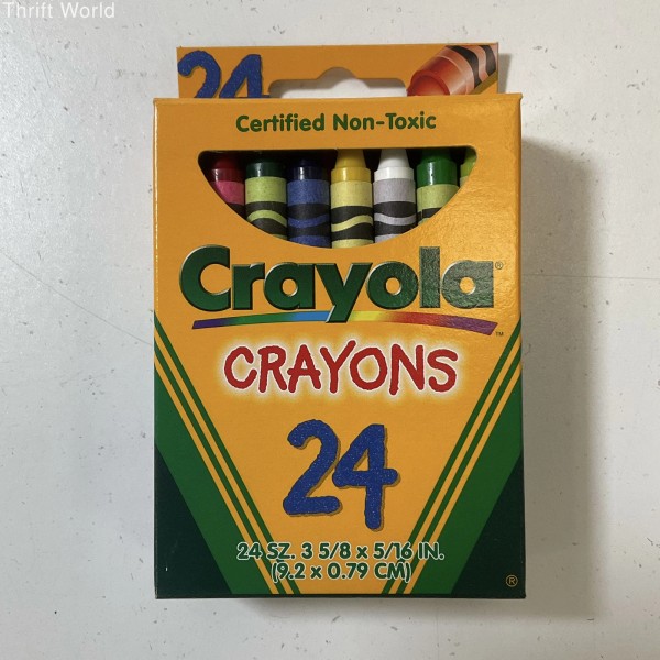 Crayola Vintage Binney & Smith 1997 Crayola Crayons Box Of