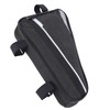 Waterproof Bicycle Triangle Frame Bag, 1.2 L Polyester Fibre, Cycling