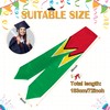 Aomutrsn Flag Graduation Stole,Guyana Flag Graduation Sash Class of 2025