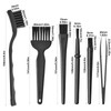 6PCS Precision Cleaning Brushes, Crevice Cleaning Brush for Computers,Keyboards, Pcbs,Vents,Car