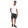 Men's Sports Shorts, Quick-Drying Shorts with Zip Pockets, darkgray