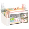 SAYEEC Desk Organizer Multi-Functional Desktop Makeup Stationery Accessories Organizer Desk
