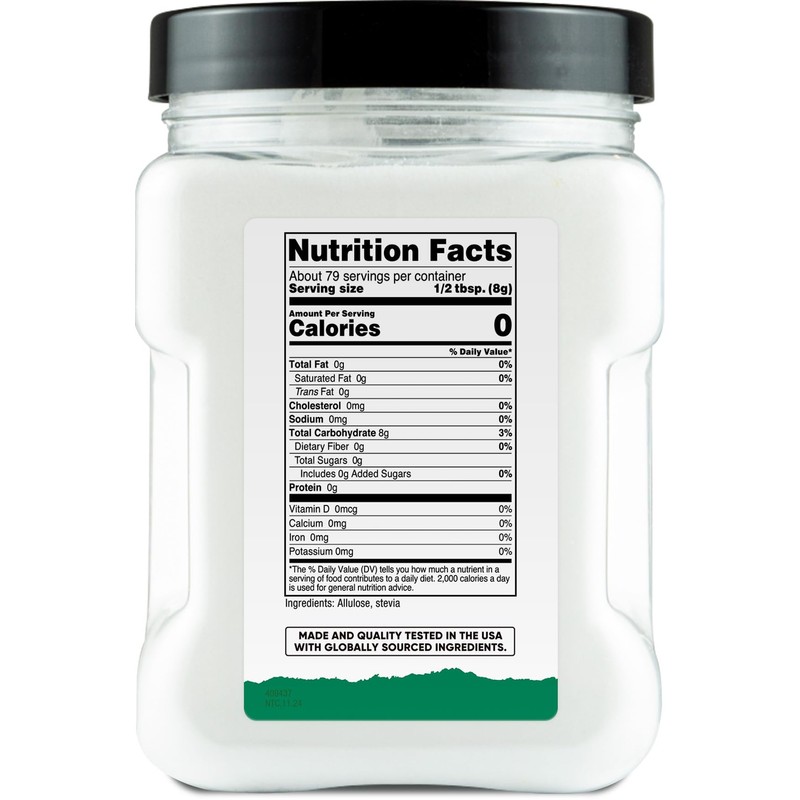 Nutricost Pantry Stevia With Allulose (1.4 Pound) Natural Sweetener -