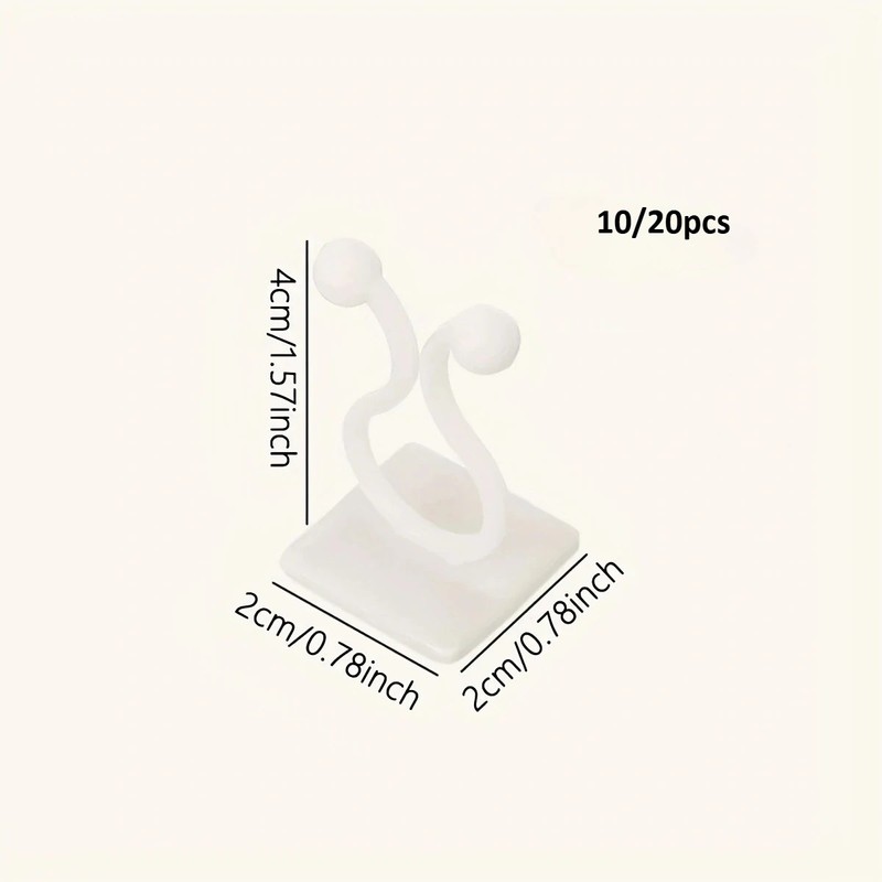Plant Climbing Wall Fixture Clips – Self Adhesive Plant Vine