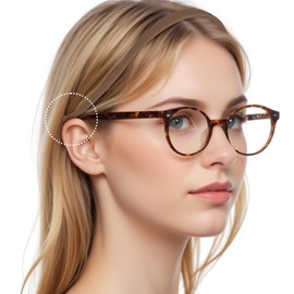 AOZUO Pack of 3 Hair Bands for Glasses, Non-Slip Headbands for Glasses Wearers, Plastic Flex No Pressure Hair Band, Hair Band, Plastic Teeth, Comb, Teeth Hair Accessories for Women and Girls, Wearing