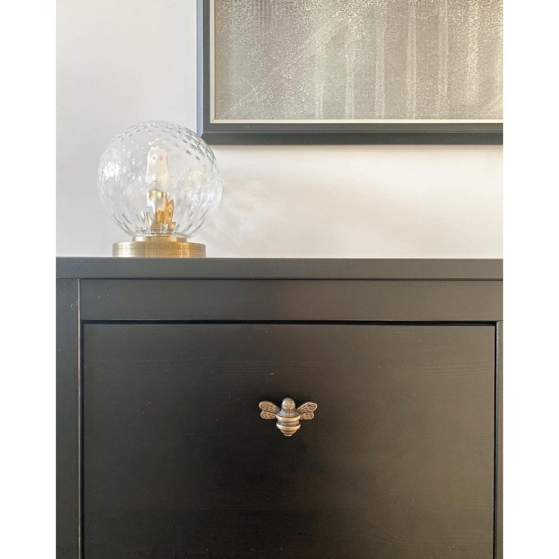 Brass bee 2 x Solid Drawer Knob Handles | Drawer