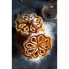 4 x Traditional Dough Mould Hworost Waffle Iron (1 cm),