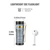 OLIGHT Baton4 Rechargeable EDC Flashlight, LED Pocket Light 1300 Lumens