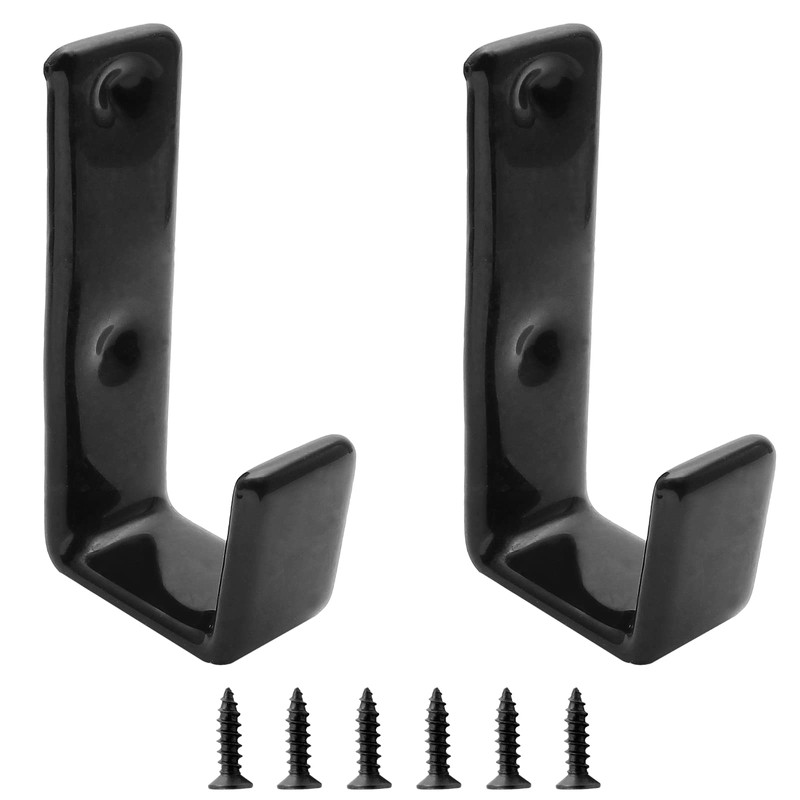 Bivethoi 2pcs Bunk Bed Ladder Hook Brackets, 1 Inch J