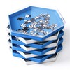 Becko US Stackable Puzzle Sorting Trays Jigsaw Puzzle Sorters with