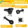 Set of 4 Engine Motor and Trans Mount Compatible with