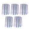 5PCS Washable Fiber Mopping Pads Replacement Steam Mop Accessory Fit