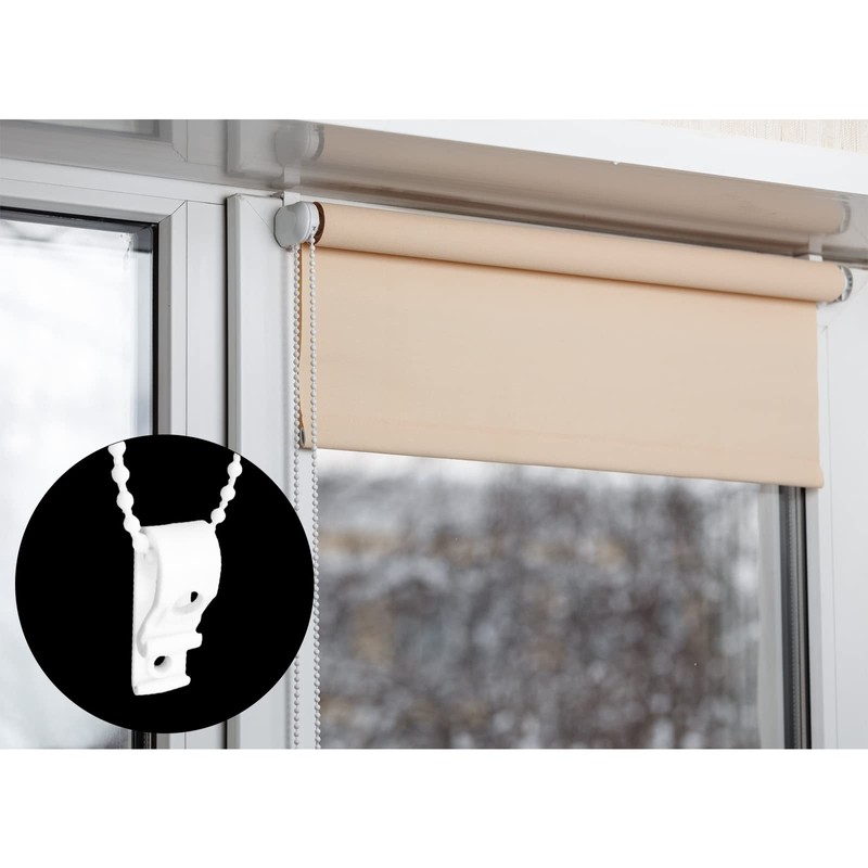 Roller Blind Safety Clip, 2 Sets Plastic Roman Blind Clips