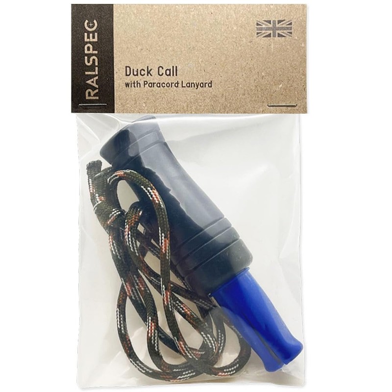 RALSPEC Duck Call with Paracord Lanyard Hunting Mallard Bird Decoy