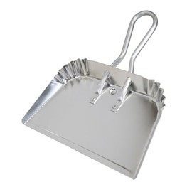 Quickie Bulldozer 17" Aluminum Dust Pan, for Heavy Duty Dusting and Debris Collection