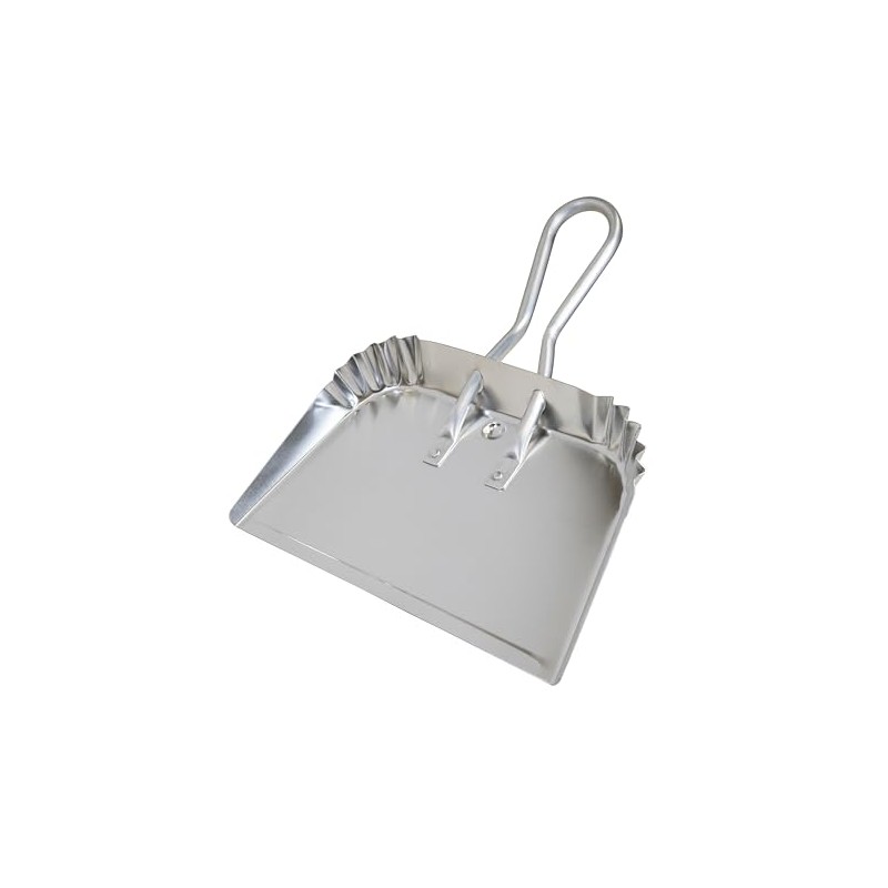 Quickie Bulldozer 17" Aluminum Dust Pan, for Heavy Duty Dusting