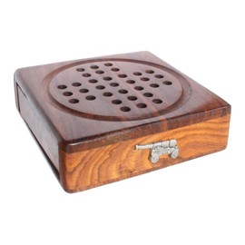 Cannon Wooden Solitaire Set Pub Board Game with FREE ENGRAVING 720