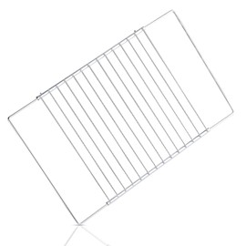 Oven Shelf Adjustable Oven Rack Grill Cooking Tray - Chrome Plated Shelves with Extendable Length 36-62cm, Width 32cm Suitable for Most Ovens