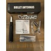 VMS RACING SILVER AND BLACK BULLET ANTENNA FOR SILVERADO AVALANCHE